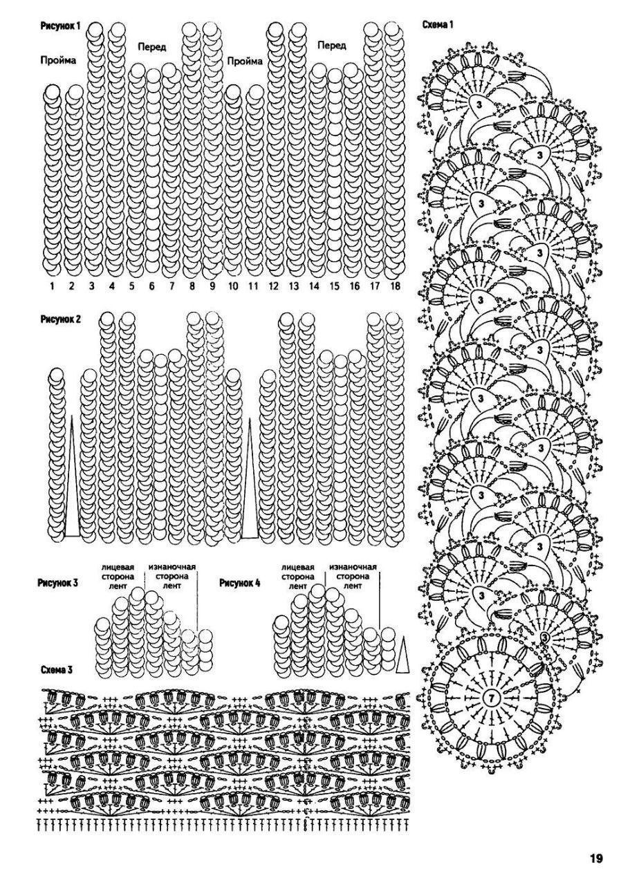 Вязаное платье молочного цвета 17