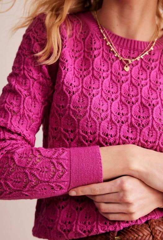 Пуловер и кардиган от BODEN (схема узора)