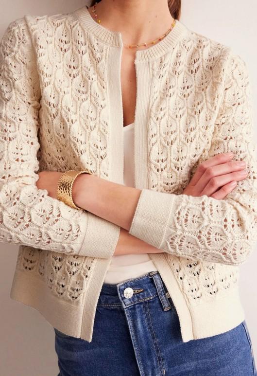 Пуловер и кардиган от BODEN (схема узора)