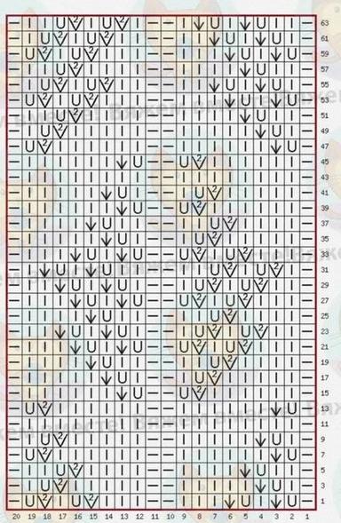 Узор "АЖУРНЫЕ ВЕТОЧКИ"