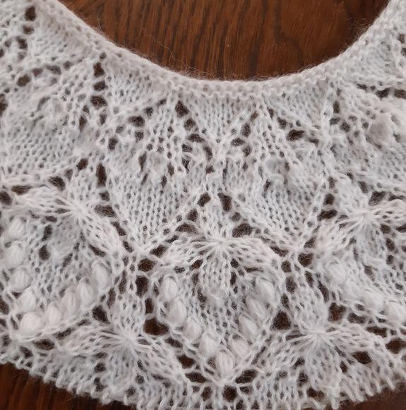 Джемпер "Нежность" в белом