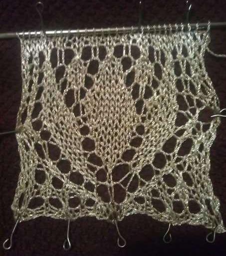 Джемпер Тюльпаны вяжем вместе!