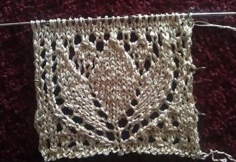 Джемпер Тюльпаны вяжем вместе!