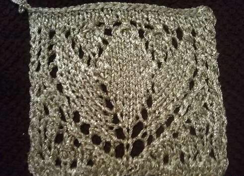 Джемпер Тюльпаны вяжем вместе!