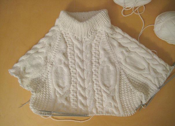 Я влюбилась этот белоснежный пуловер с мехом. Вязать сложно, удержаться не возможно