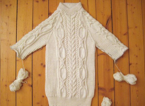 Я влюбилась этот белоснежный пуловер с мехом. Вязать сложно, удержаться не возможно