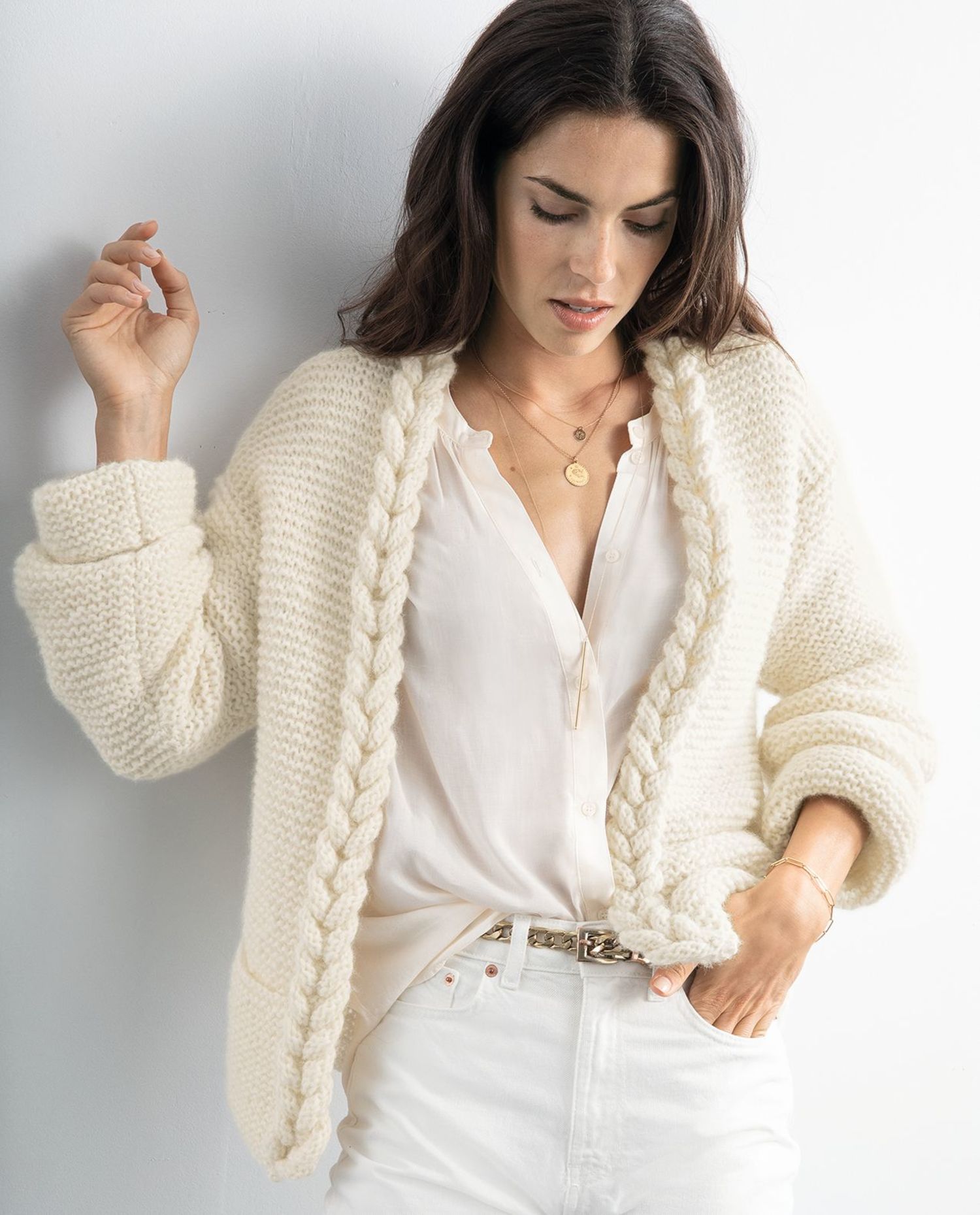 Breipatroon Vest Leonore