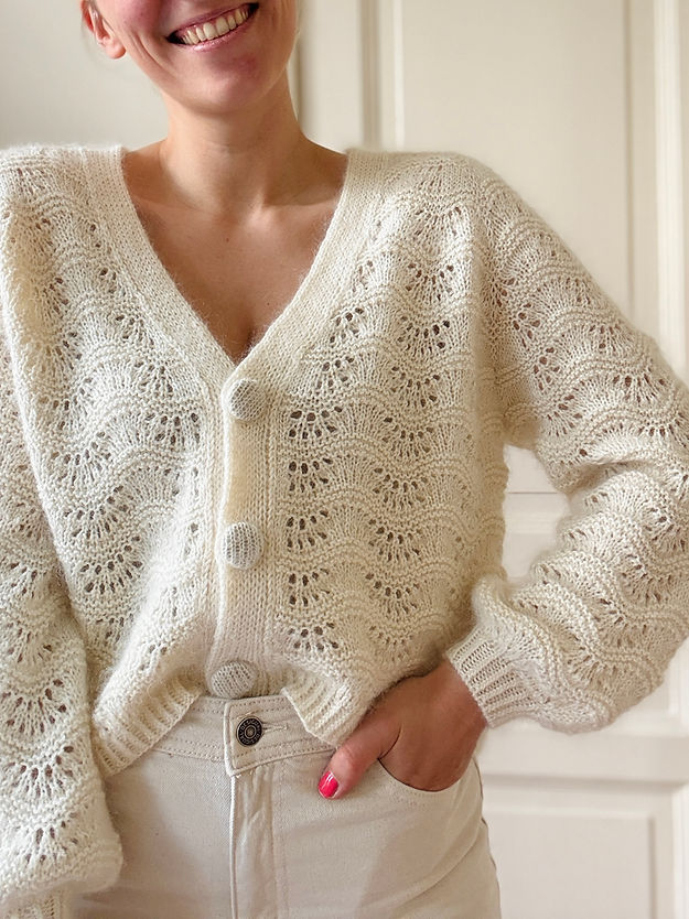 Pattern Jean Cardigan Polish