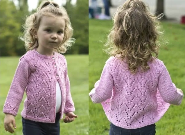 Детский жакет от Cascade Yarns