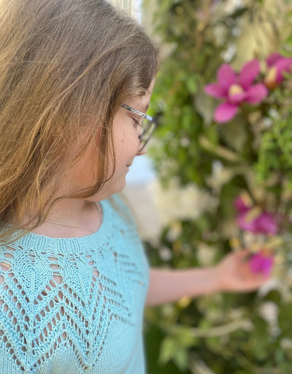 Горловина после стирки - выглядит совсем по-другому