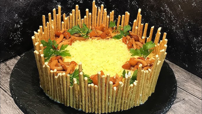 НОВИНКА! Красивый салат на Новый год 2026! Оригинальный рецепт новогоднего салата на ПРАЗДНИК!