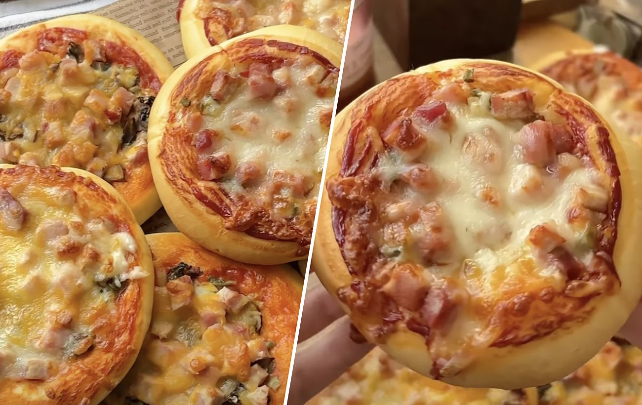 Міні-піца з ковбасою та сиром - рецепт шкільної паляниці і як готувати | РБК-Україна