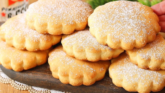 Milk Cookies. Recipe from the USSR. Delicious, Tender Milk ...