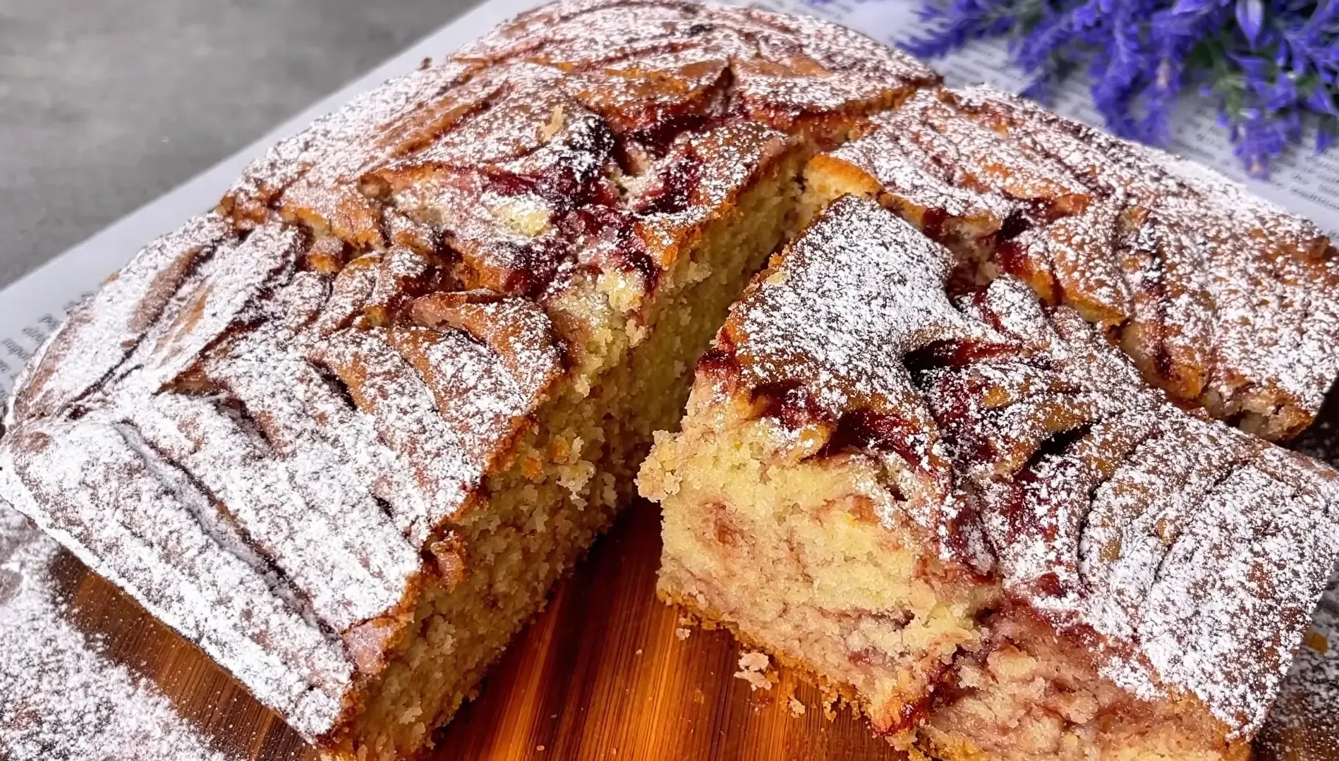 Заливной пирог с вареньем — шикарный даже без крема: простой и вкусный десерт к чаю - новости Хибины.ру / Новости за апрель 2026