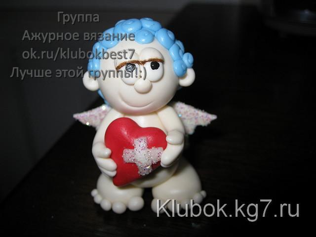Cold porcelain Cupid