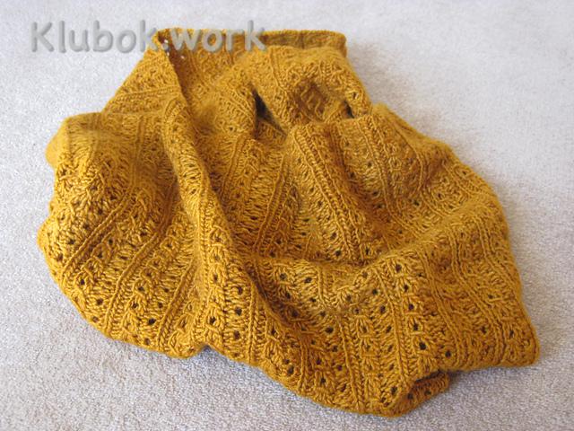 Шарф-снуд спицами Шарф-снуд спицами