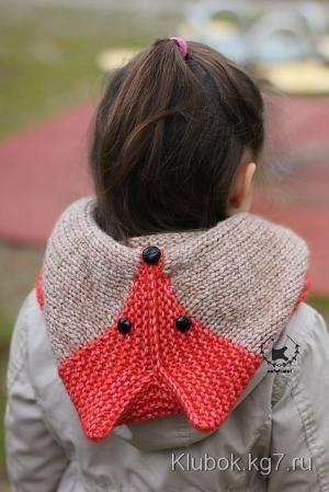 Sly Fox Hood knitting pattern by Ekaterina Blanchard on Ravelry by patsy: 