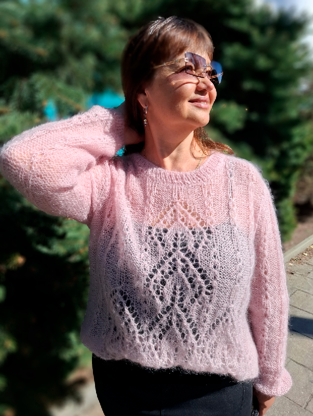 Кофта из мохера Кофта из мохера