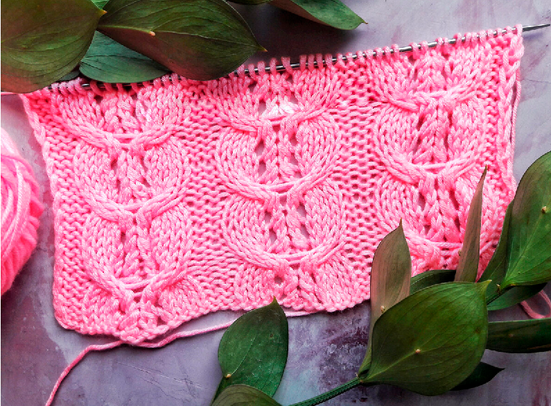 Узор спицами Узор спицами