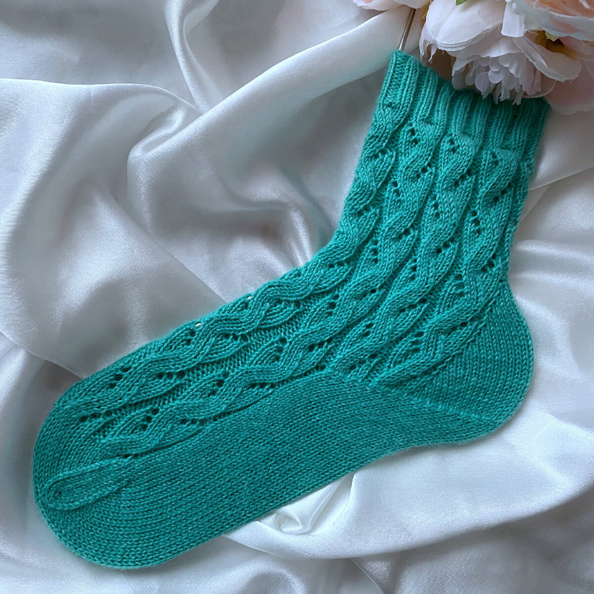 Красивые и теплые носки спицами Красивые и теплые носки спицами