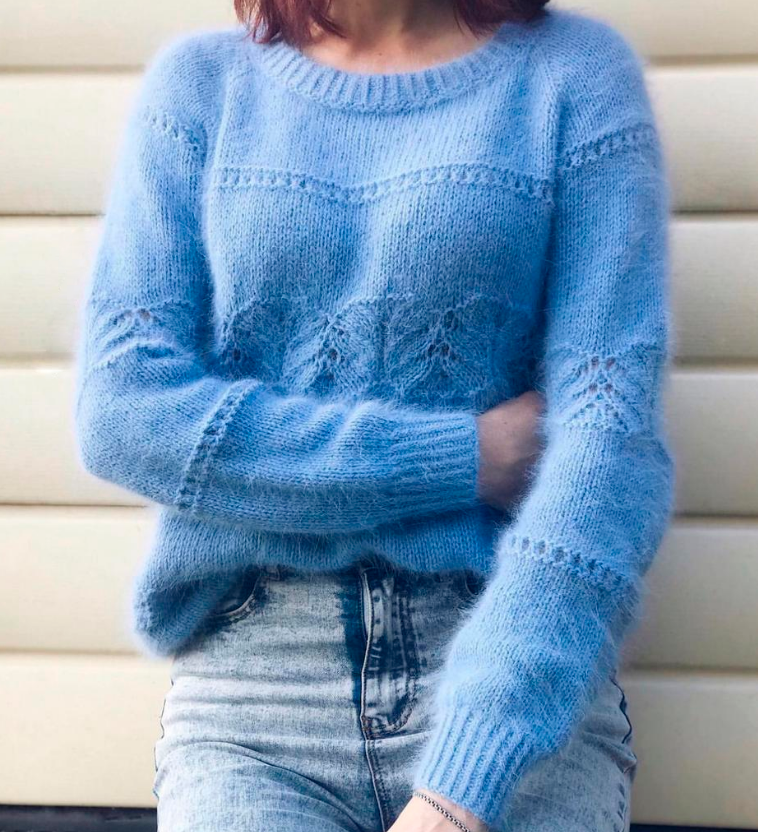 Джемпер спицами Джемпер спицами