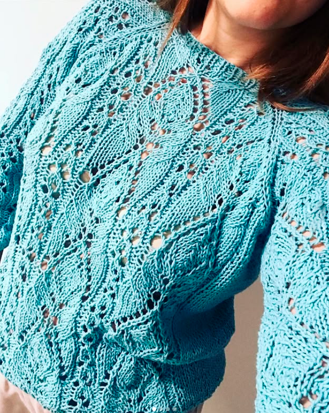 Свитер спицами Свитер спицами