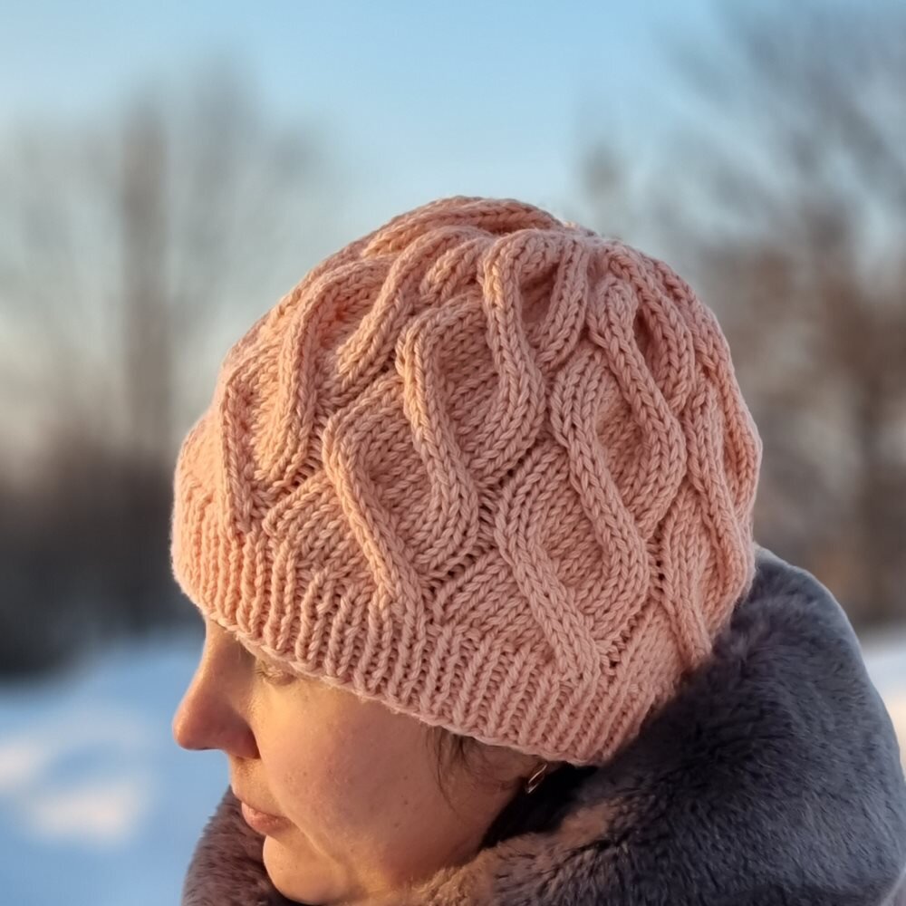 Шапка спицами Шапка спицами