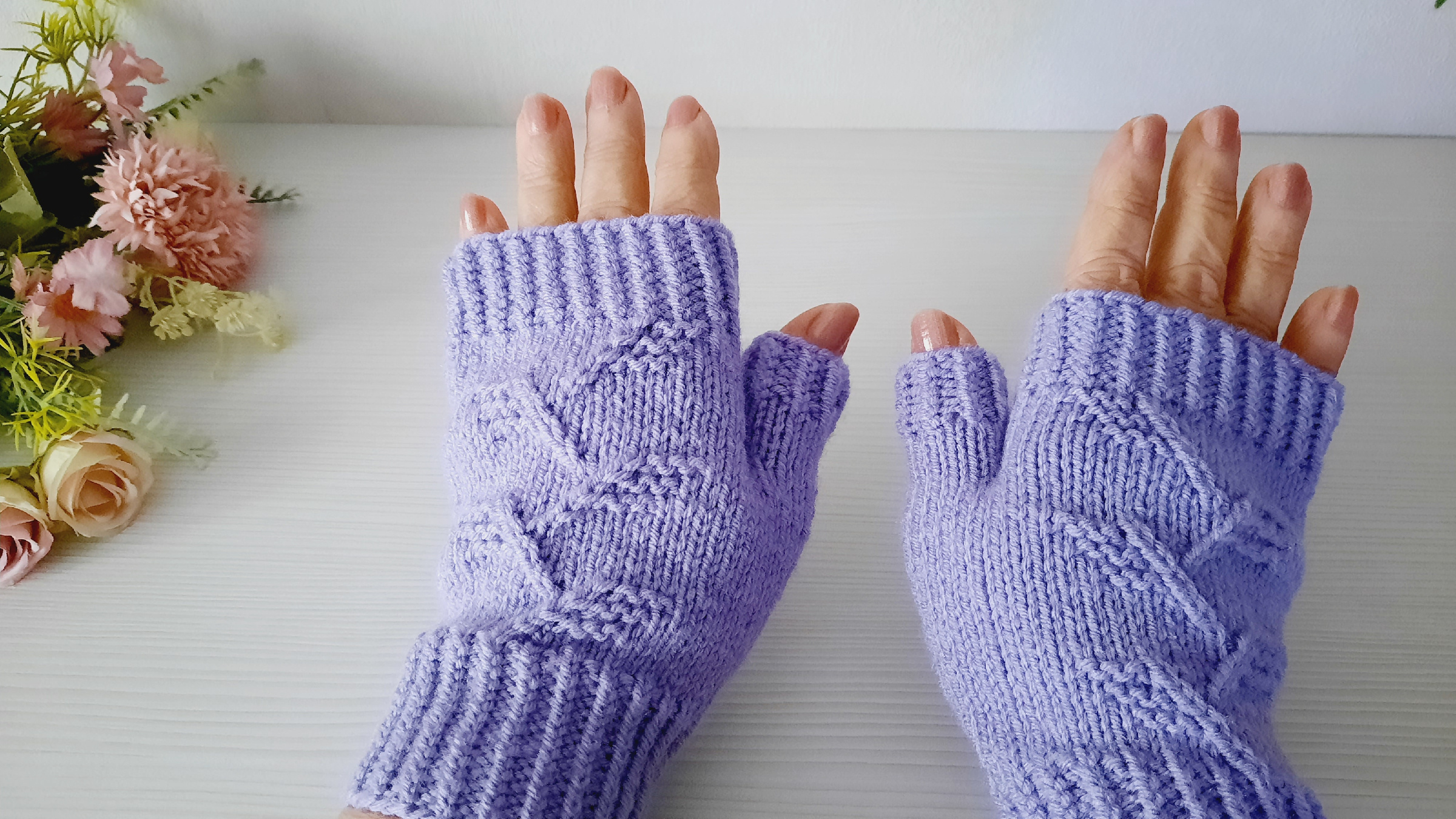 Митенки спицами Митенки спицами