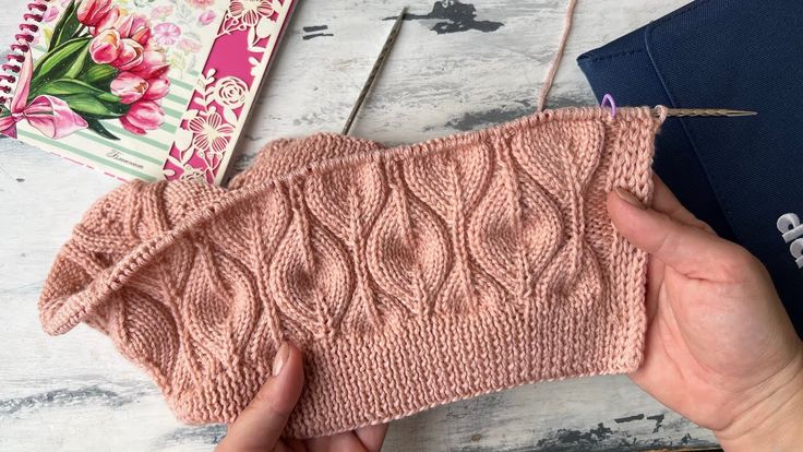 Узор спицами Узор спицами