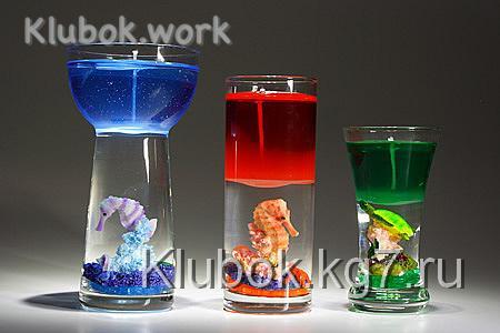 Изготовление прозрачной свечи Изготовление прозрачной свечи