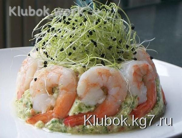 Салат с креветками Салат с креветками