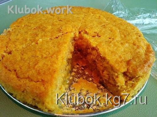 Морковный пирог без яиц Морковный пирог без яиц