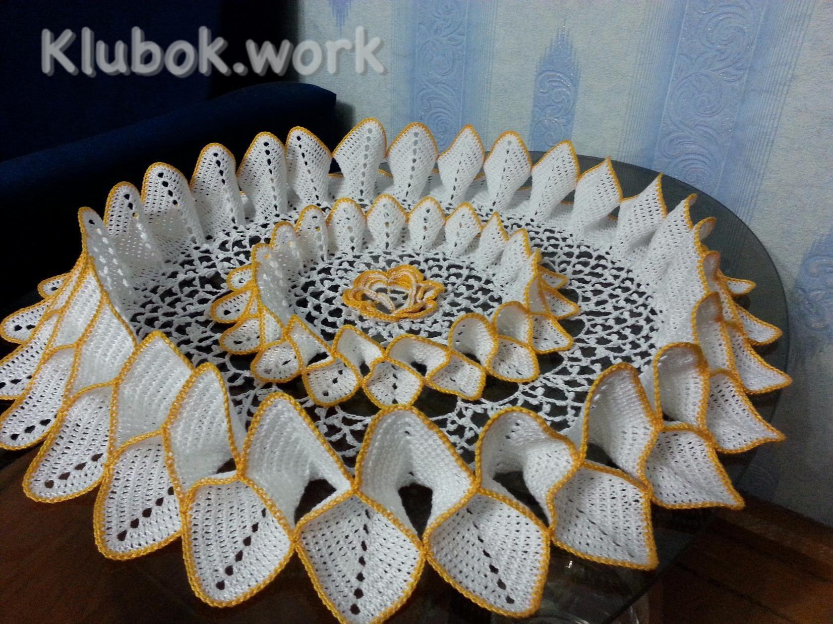 Салфеточка. Мастер Лилия Ш. Салфеточка. Мастер Лилия Ш.