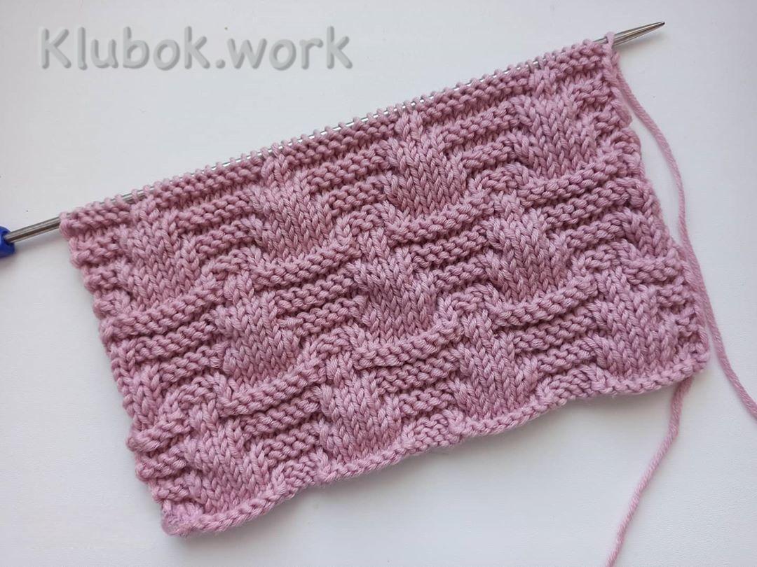 Узор спицами Узор спицами