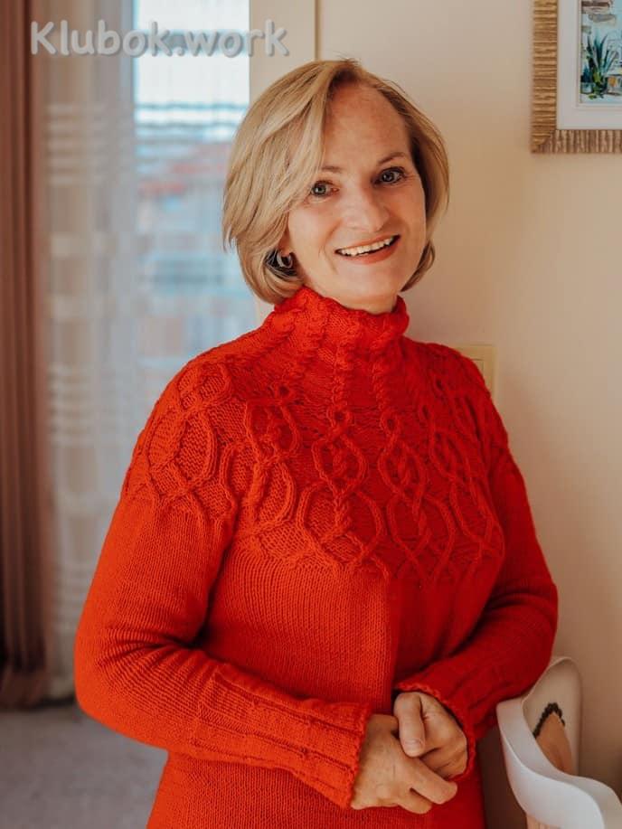 Свитер спицами Свитер спицами