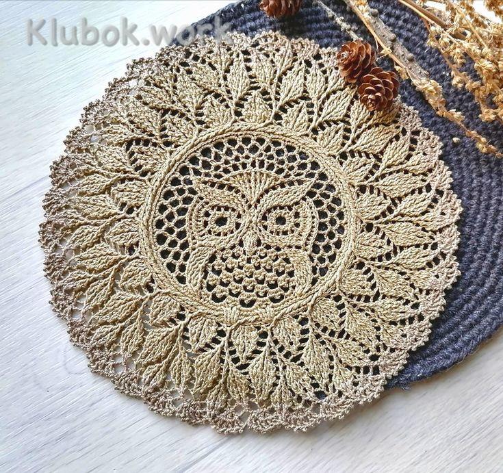 Салфетка крючком Салфетка крючком