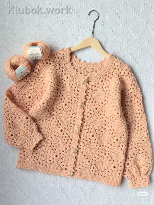 Кофта крючком Кофта крючком