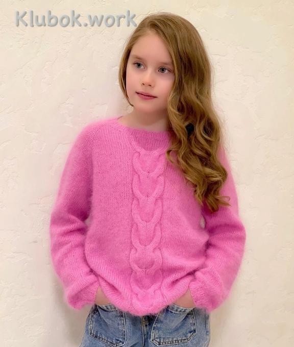 Пуловер детский спицами Пуловер детский спицами