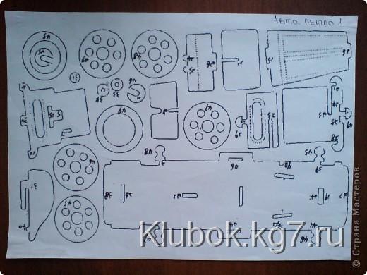  Поделки для мальчиков Выпиливание: Модели автомобилей Фанера. Фото 14