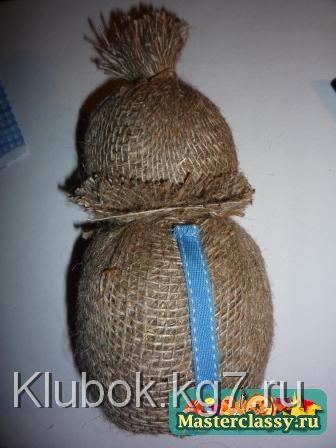 Пара домовых в корзинке своими руками