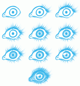 Как легко рисовать глаза человека Как легко рисовать глаза человека
