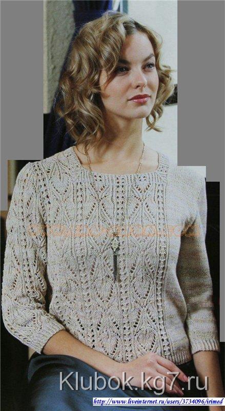 Романтичная кофточка