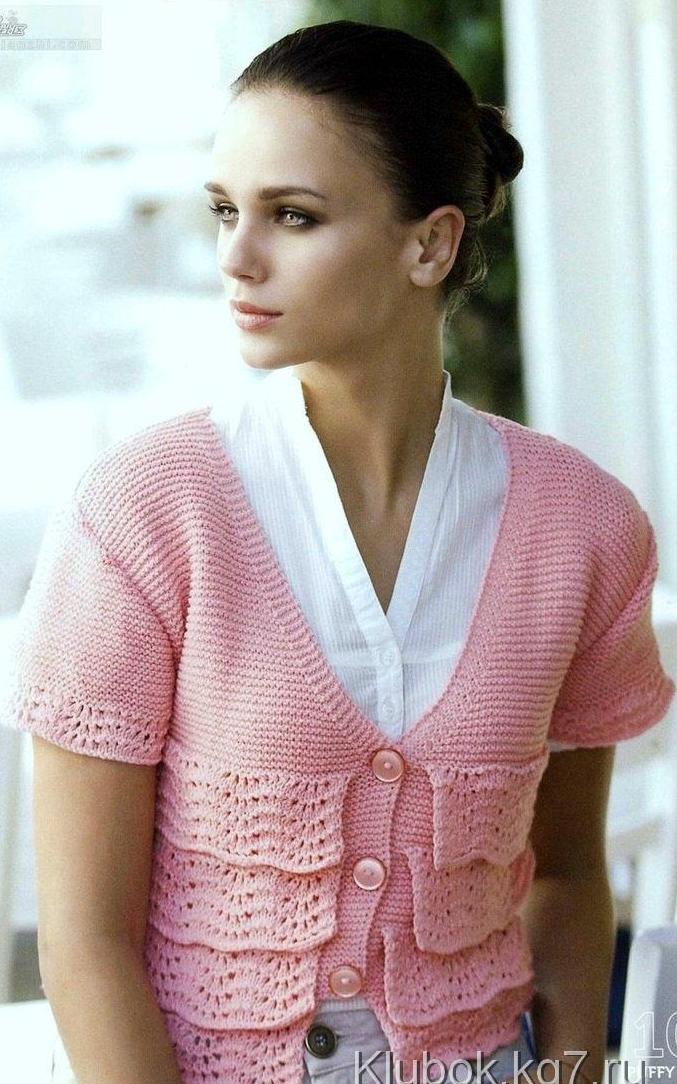 Жакетик спицами
