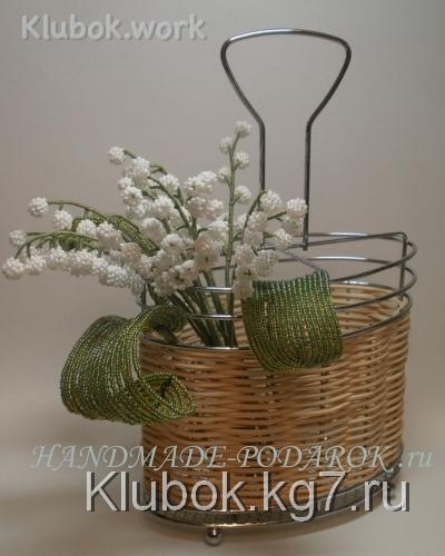 Ландыши из бисера. Мастер-класс Ландыши из бисера. Мастер-класс