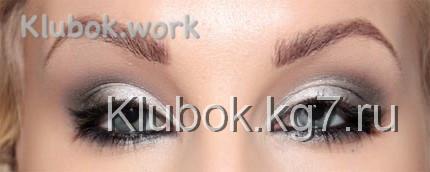 Вечерний макияж для голубых глаз Вечерний макияж для голубых глаз