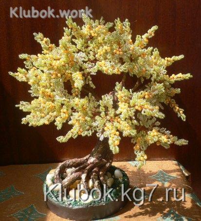 Облепиха из бисера Облепиха из бисера