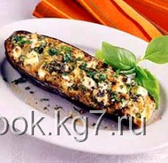 Баклажаны, фаршированные сыром Баклажаны, фаршированные сыром