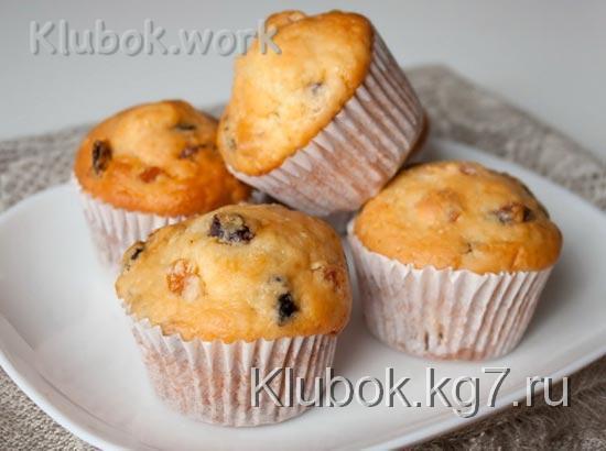 Кексы с сухофруктами Кексы с сухофруктами