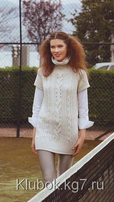 БЕЛЫЙ СВИТЕР С КОРОТКИМ РУКАВОМ БЕЛЫЙ СВИТЕР С КОРОТКИМ РУКАВОМ