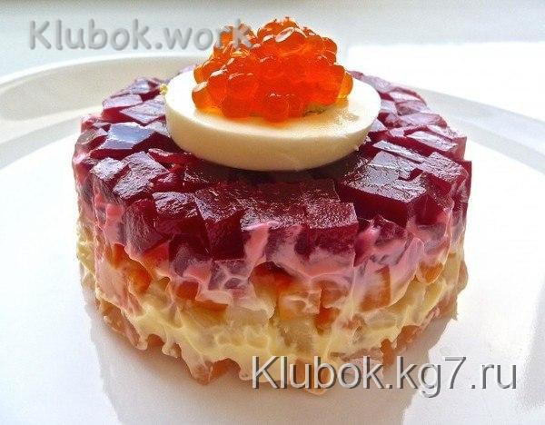 Салат "Лосось под шубой" Салат "Лосось под шубой"